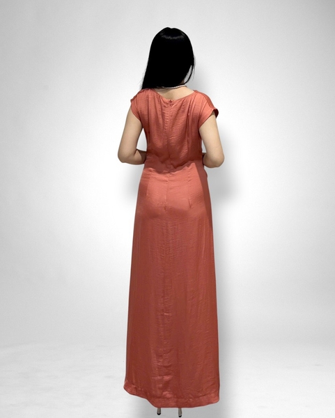 Đầm tiệc maxi cổ đổ