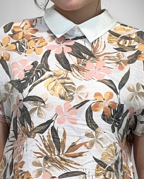 Áo sơ mi tay liền, nút sau