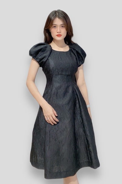 Đầm 6 mảnh xòe tay bí tròn 2l túi