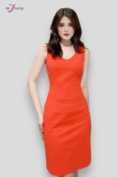 Đầm cổ thuyền đắp sau kg may