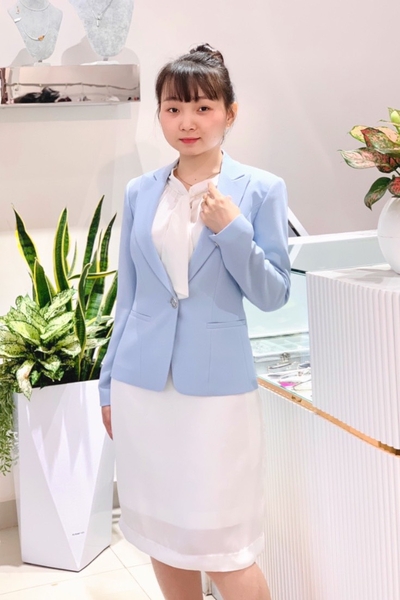 Vest nanton tay dài đờ mi