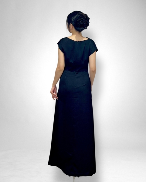 Đầm tiệc maxi cổ đổ