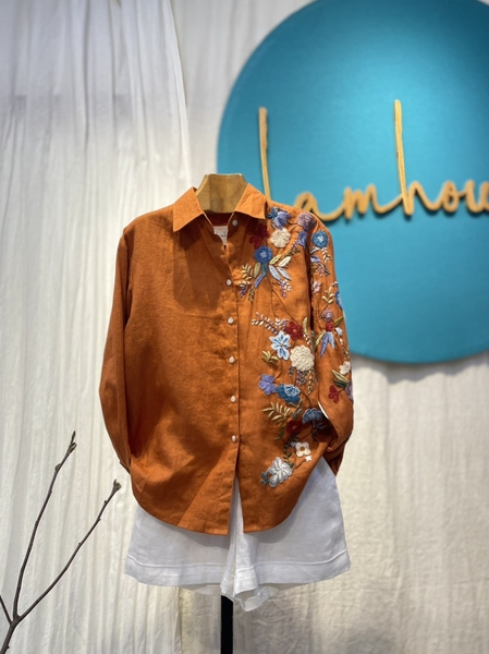 Sơ Mi Hoa Hồng Mini