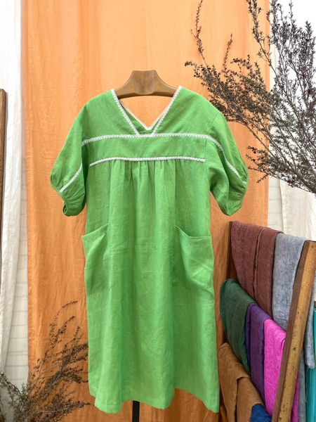 Đầm Babydoll Phối Ren