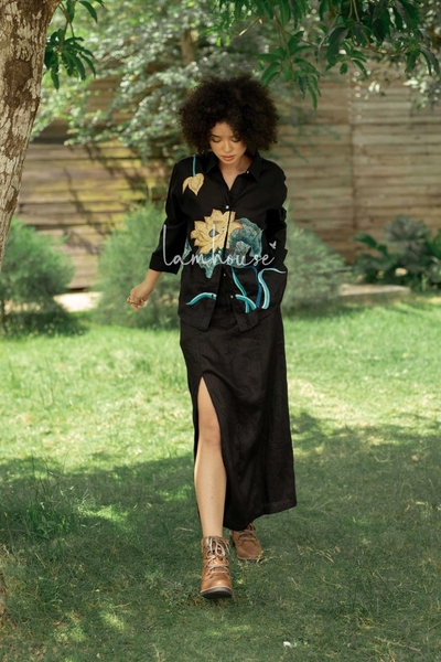 Elegant Skirt 1 (Xẻ Trước)