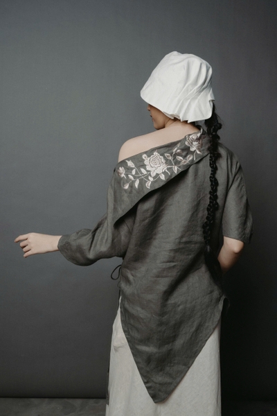 Hoa Ảnh Hồng Rêu Shirt