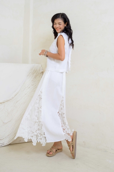 Chân Váy Phối Ren