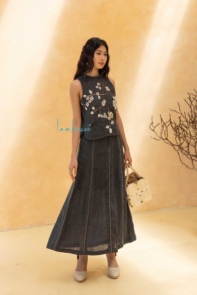 Chân Váy Xẻ Sau Đột Chỉ