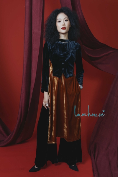 Áo Dài Ghi Lê Nhung