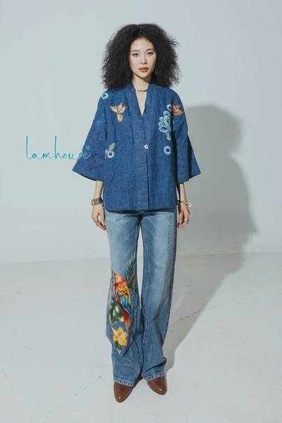 Áo Khoác Mẫu Đơn