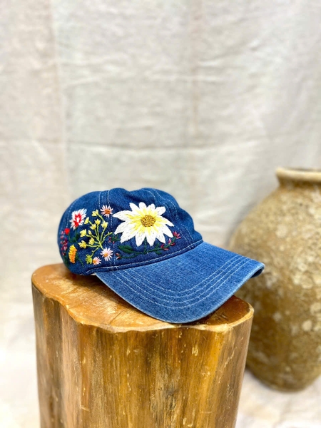 Mũ Thêu Dark Jean