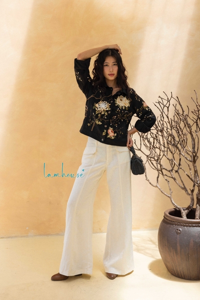 Jean Linen Trouser