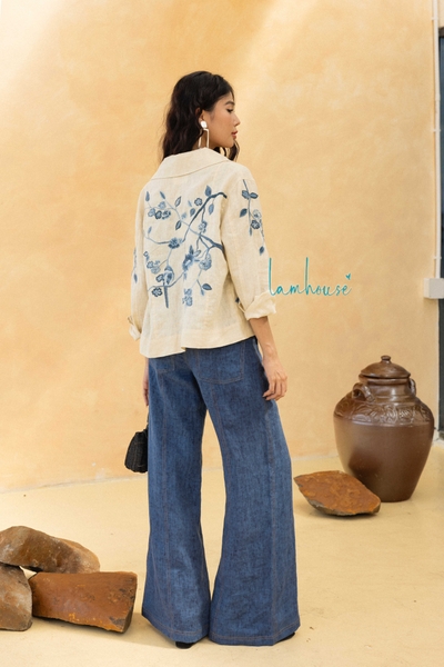 Jean Linen Trouser