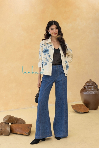 Jean Linen Trouser