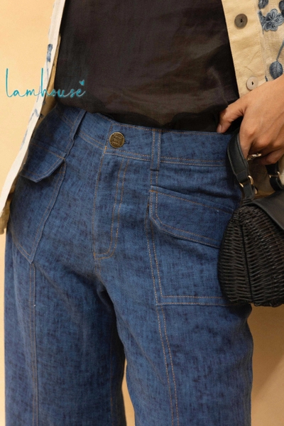 Jean Linen Trouser