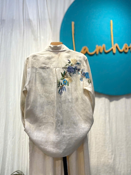 Sơ Mi Hoa Hồng Mini