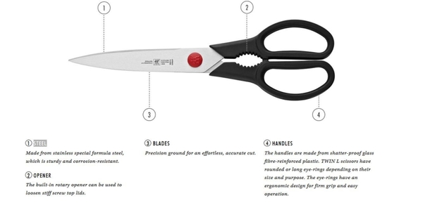 Kéo bếp ZWILLING 20,5 cm 1