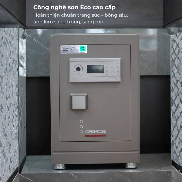 két sắt Xiaomi CRMCR 61LB hoàn thiện sơn Eco cao cấp màu xám titan, sang trọng như nội thất cao cấp
