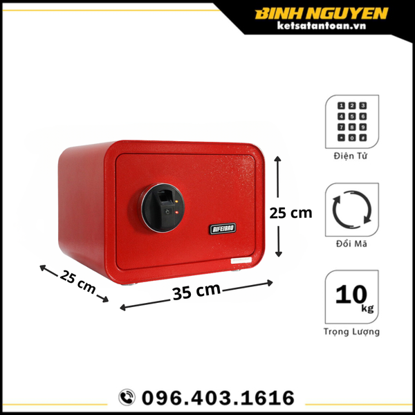 Két sắt mini vân tay vt25s5 chính hãng