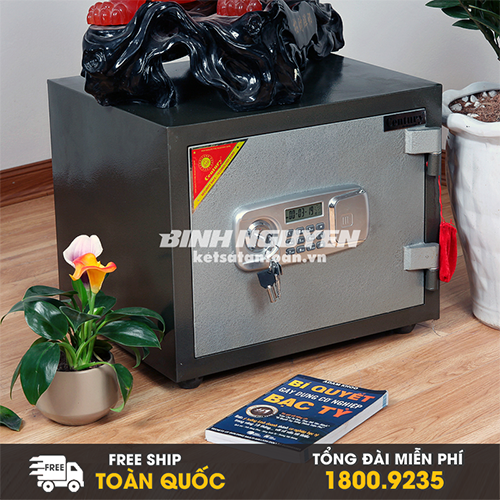 Két sắt century cf50dt điện tử, chống cháy. có báo động