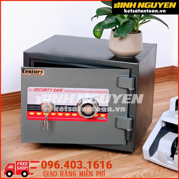 Két sắt mini giá rẻ mn36kc - chống cháy 2000 c, bảo hành 5 năm