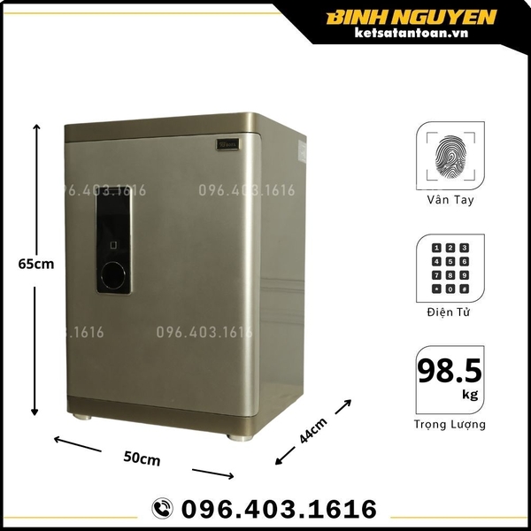 Két sắt nhập khẩu vân tay bofa fdg-a1/d-65 chính hãng