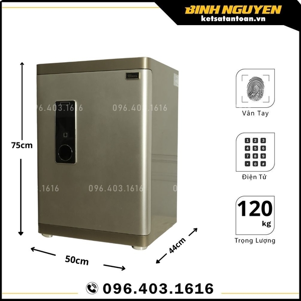 Két sắt nhập khẩu vân tay bofa fdg-a1/d-75