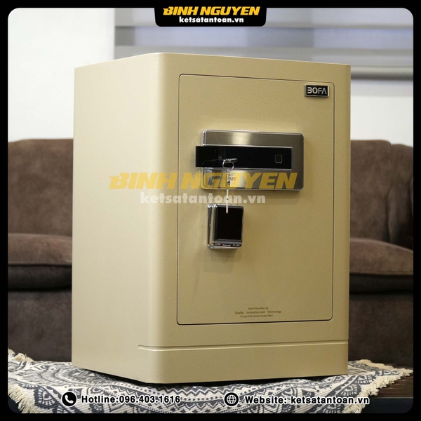 Két sắt nhập khẩu thông minh bofa fdg-a1/d-65 vân tay điện tử, kết nối điện thoại