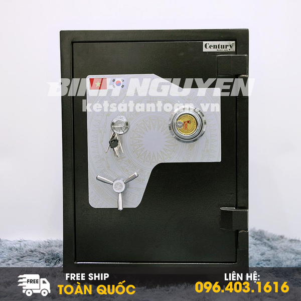 Két sắt century siêu cường cf61kcb khóa cơ