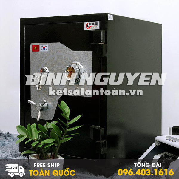 Két sắt doosan siêu cường ds120kcd khóa cơ