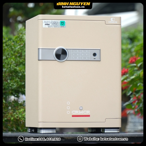 Két sắt Xiaomi CRMCR 55JB màu Vàng Gold thiết kế cao cấp sang trọng