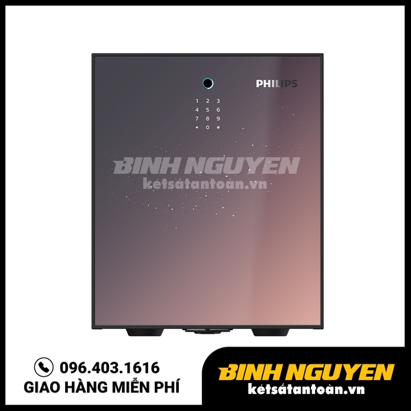 Két sắt thông minh chống cháy cao cấp phillips sbx501-4c0