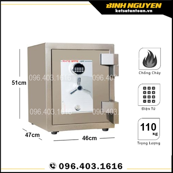 Két sắt solid slrs-60dt mini điện tử chống cháy hàn quốc