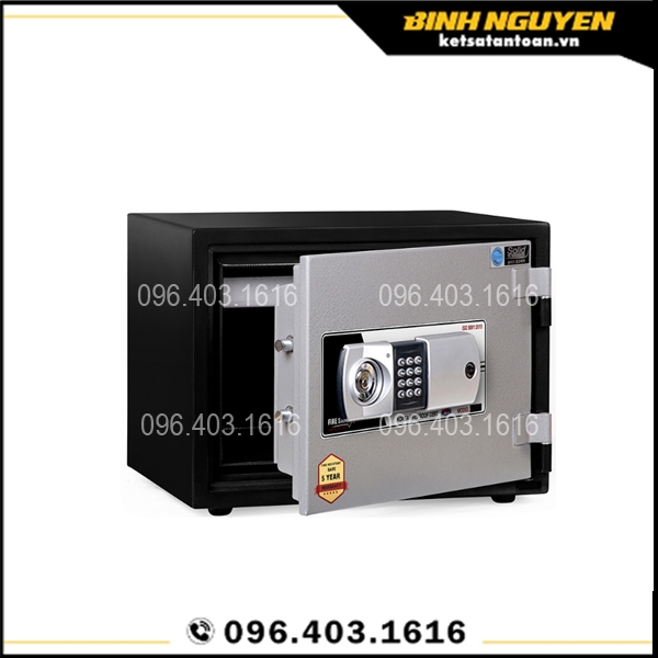 Két sắt solid sls-31e điện tử mini chống cháy hàn quốc