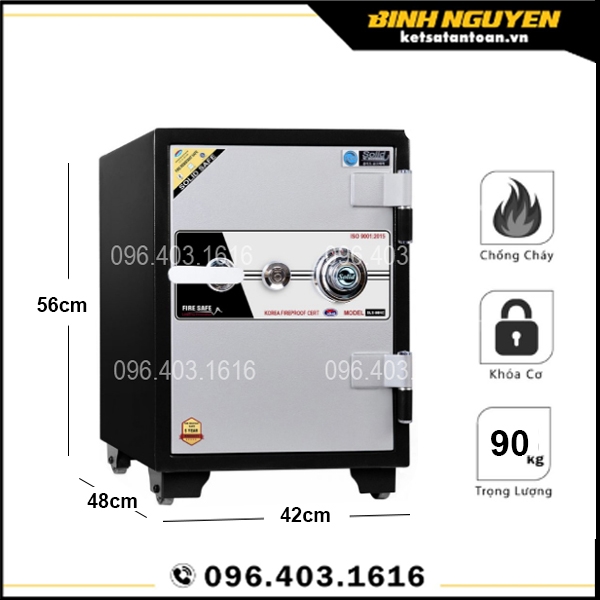 Két sắt solid sls-56c hàn quốc chống cháy cao cấp