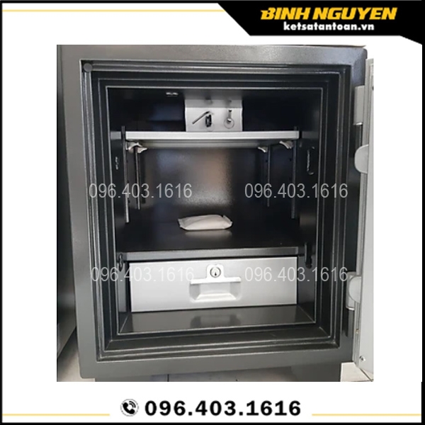 Két sắt solid sls-76c khóa cơ chống cháy hàn quốc