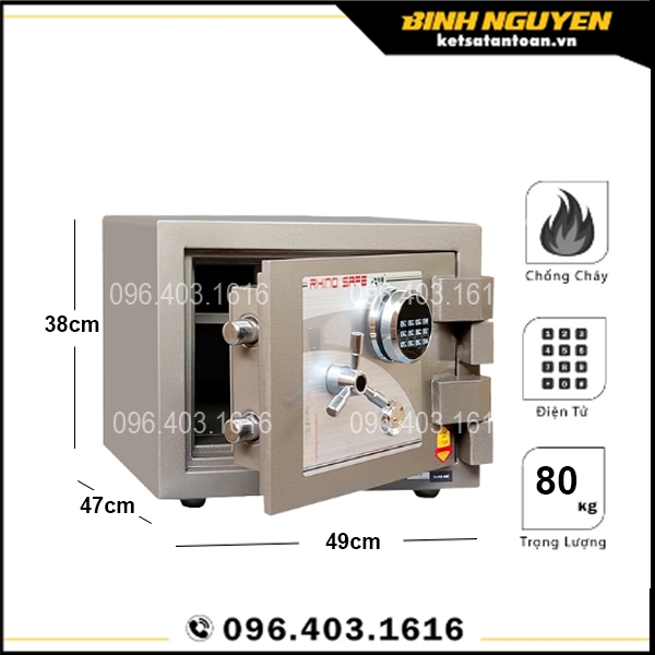 Két sắt solid slrs-40dt điện tử hàn quốc chống trộm thông minh