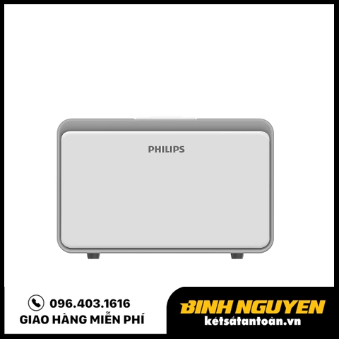 Két sắt thông minh philips sbx101 mini khóa vân tay cao cấp