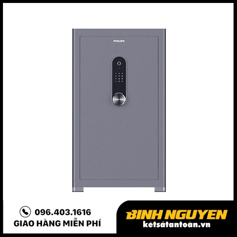 Két sắt thông minh philips sbx601-8b0 cỡ lớn khóa vân tay điện tử