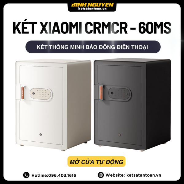 Két sắt xiaomi crmcr 60ms thông minh kết nối app điện thoại