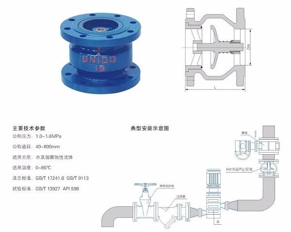 Van một chiều lò xo