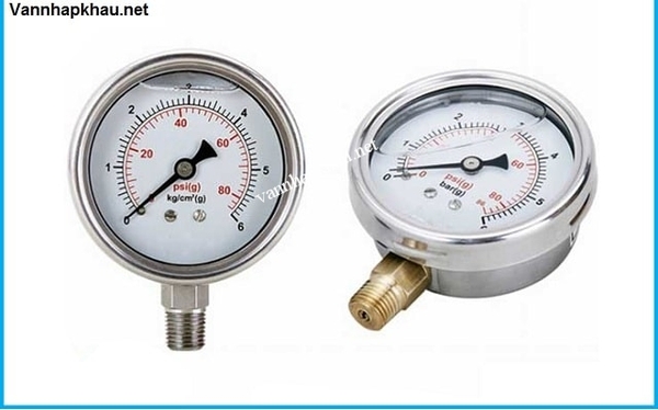 Đồng hồ đo áp lực nước  - Đài Loan - Italia - Hàn Quốc