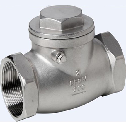 Van 1 chiều lá lật inox Trung Quốc