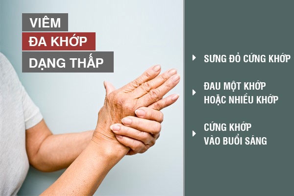  Tìm hiểu các triệu chứng của viêm đa khớp dạng thấp