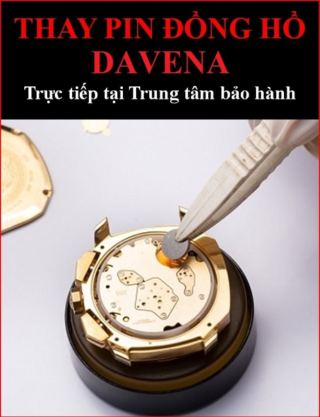 ⚡️Sửa chữa đồng hồ Davena ⚡️Thay Pin ⚡️Thay mặt kính ⚡️Thay dây da⚡️
