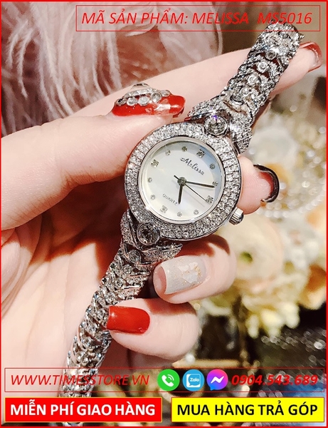Đồng hồ Nữ Melissa Lắc Tay Đính Full Đá Swarovski Thời Trang