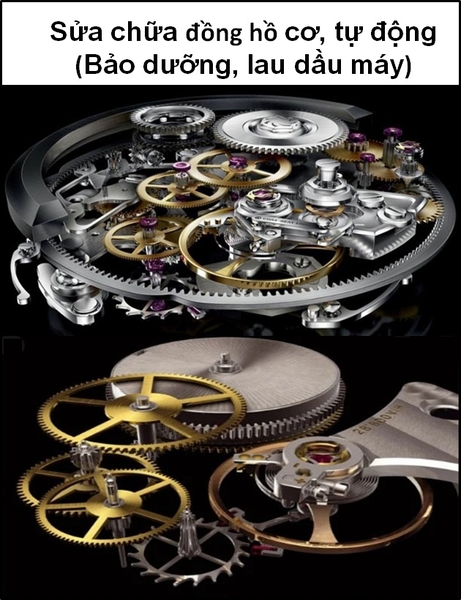 ⚡️Sửa chữa ⚡️Bảo dưỡng ⚡️Lau dầu máy ⚡️Đồng hồ cơ tự động ⚡️Automatic⚡️
