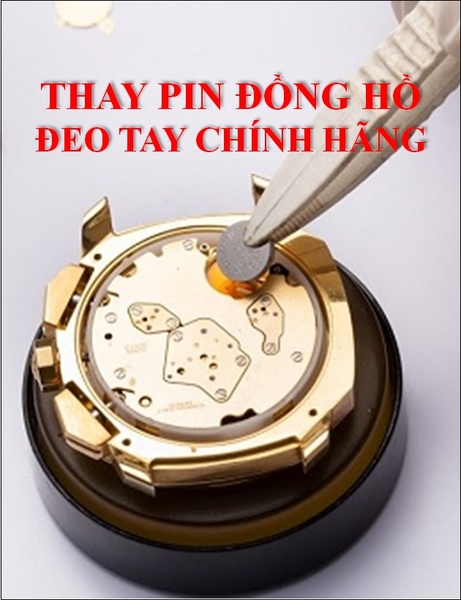 ⚡️Thay Pin đồng hồ đeo tay chính hãng Uy tín⚡️Đợi và lấy ngay từ 05-10 phút⚡️