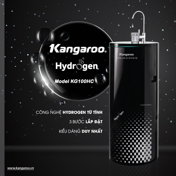 Máy lọc nước Kangaroo Hydrogen từ tính KG100HC 