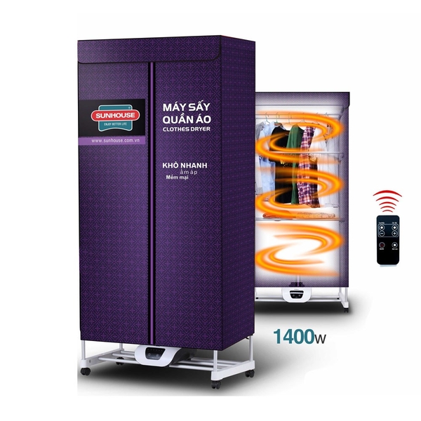 Cách sử dụng máy sấy quần áo